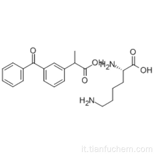Ketoprofen lisinato CAS 57469-78-0
